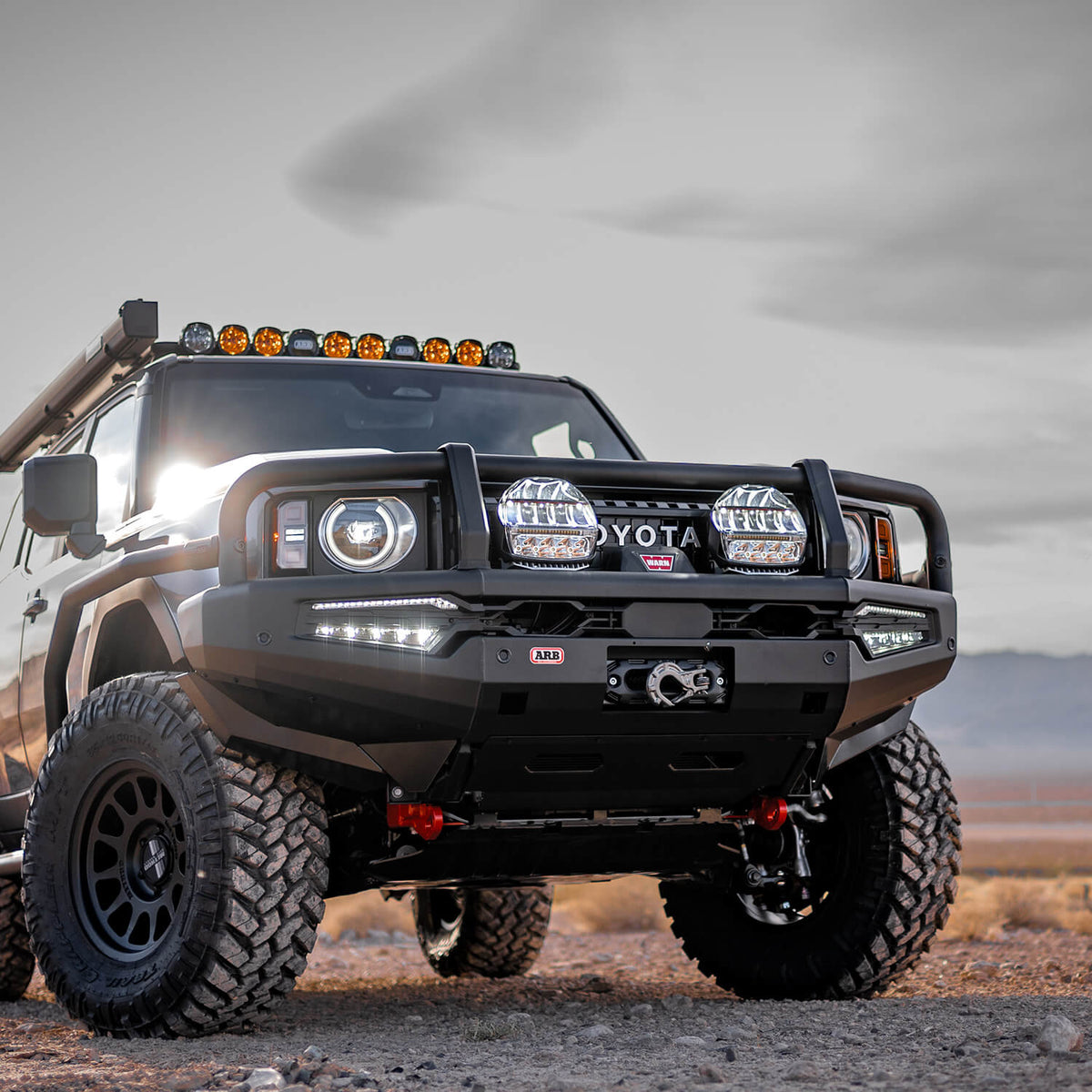 24-25 Toyota Land Cruiser Summit MK II Winch Bumper - Apollo Off-Road