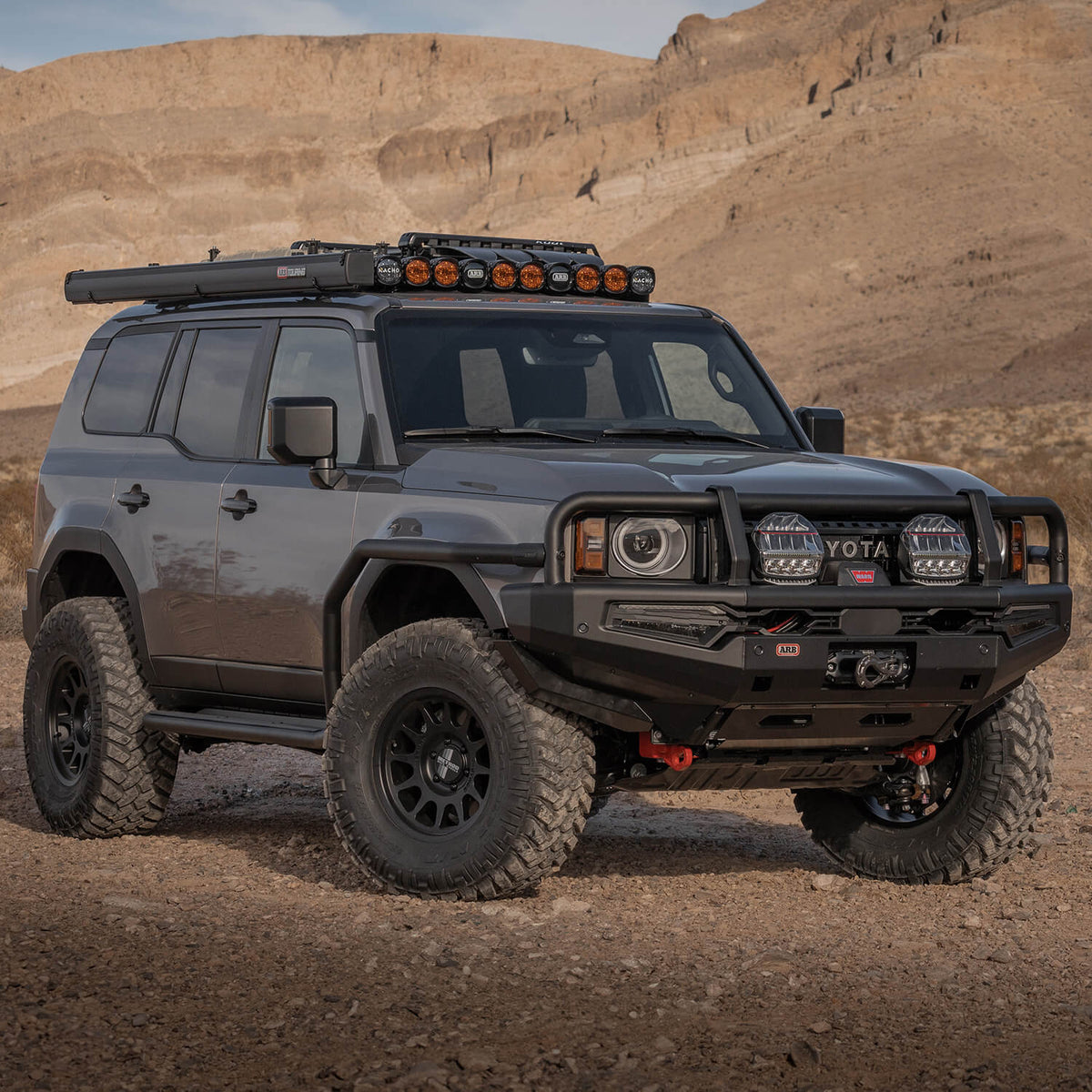 24-25 Toyota Land Cruiser Summit MK II Winch Bumper - Apollo Off-Road