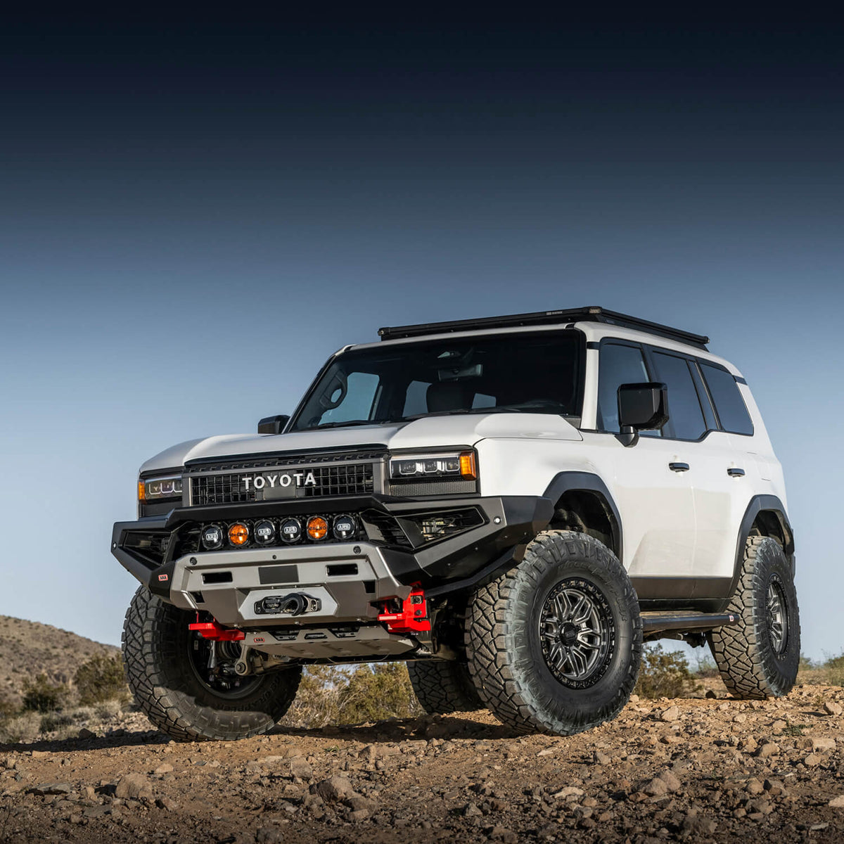 24-26 Toyota Land Cruiser Zenith Winch Bumper Bundle - Apollo Off-Road