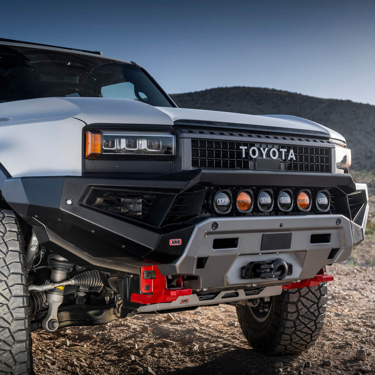 24-26 Toyota Land Cruiser Zenith Winch Bumper Bundle - Apollo Off-Road