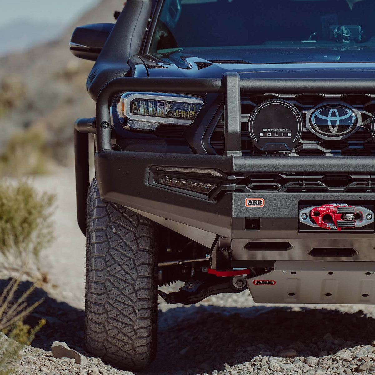 18-23 Toyota Tacoma Summit MK II Winch Bumper Kit with LED fog lights and a winch install kit - Apollo Off-Road