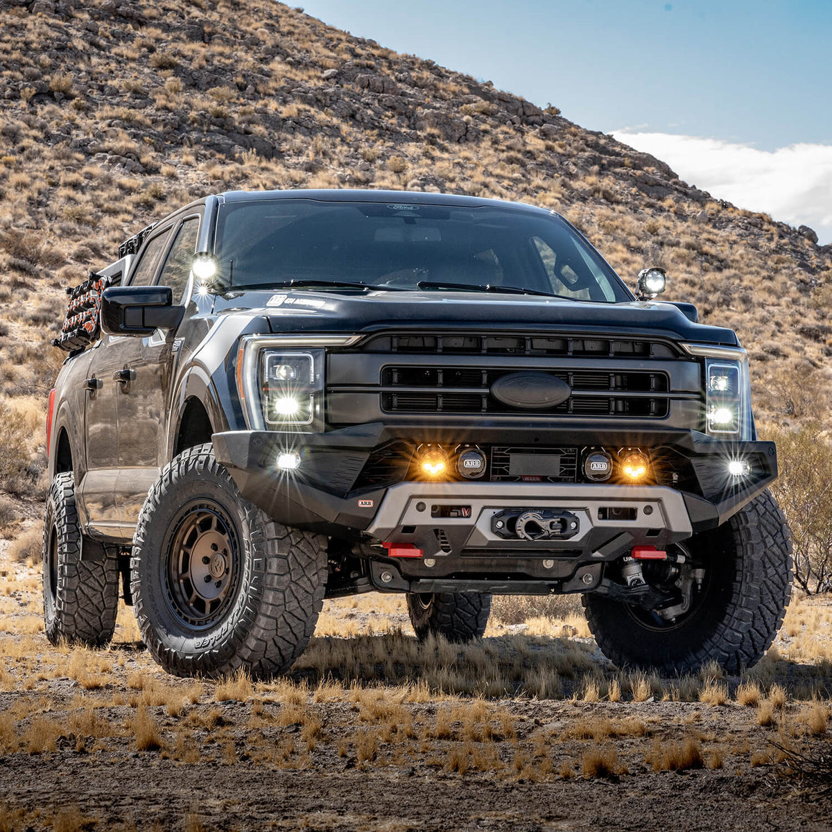 21-23 Ford F-150 Zenith Winch Bumper Only - Apollo Off-Road