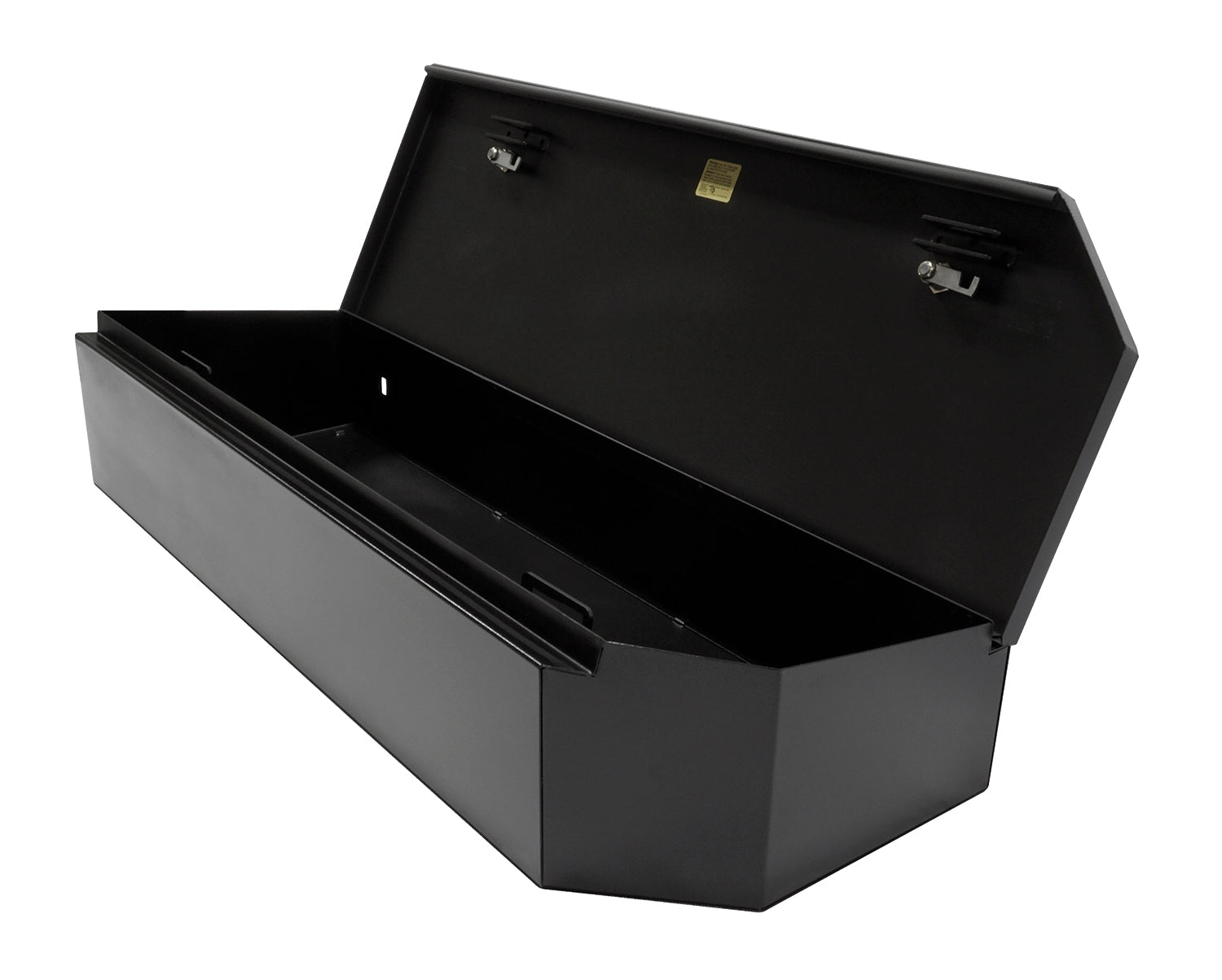 Rear Underseat Lockbox 15-23 F-150 17-23 F-250/350/450 Super Duty w/ Crew Cab 60 Percent Length Black Tuffy Security Products