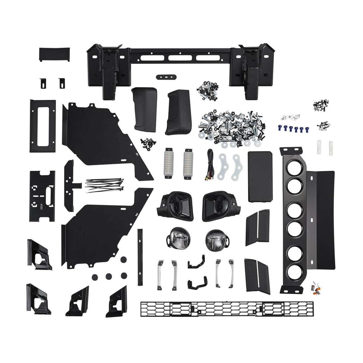 19-23 Ford Ranger Bumper Mounting Kit for 3440560K - Apollo Off-Road