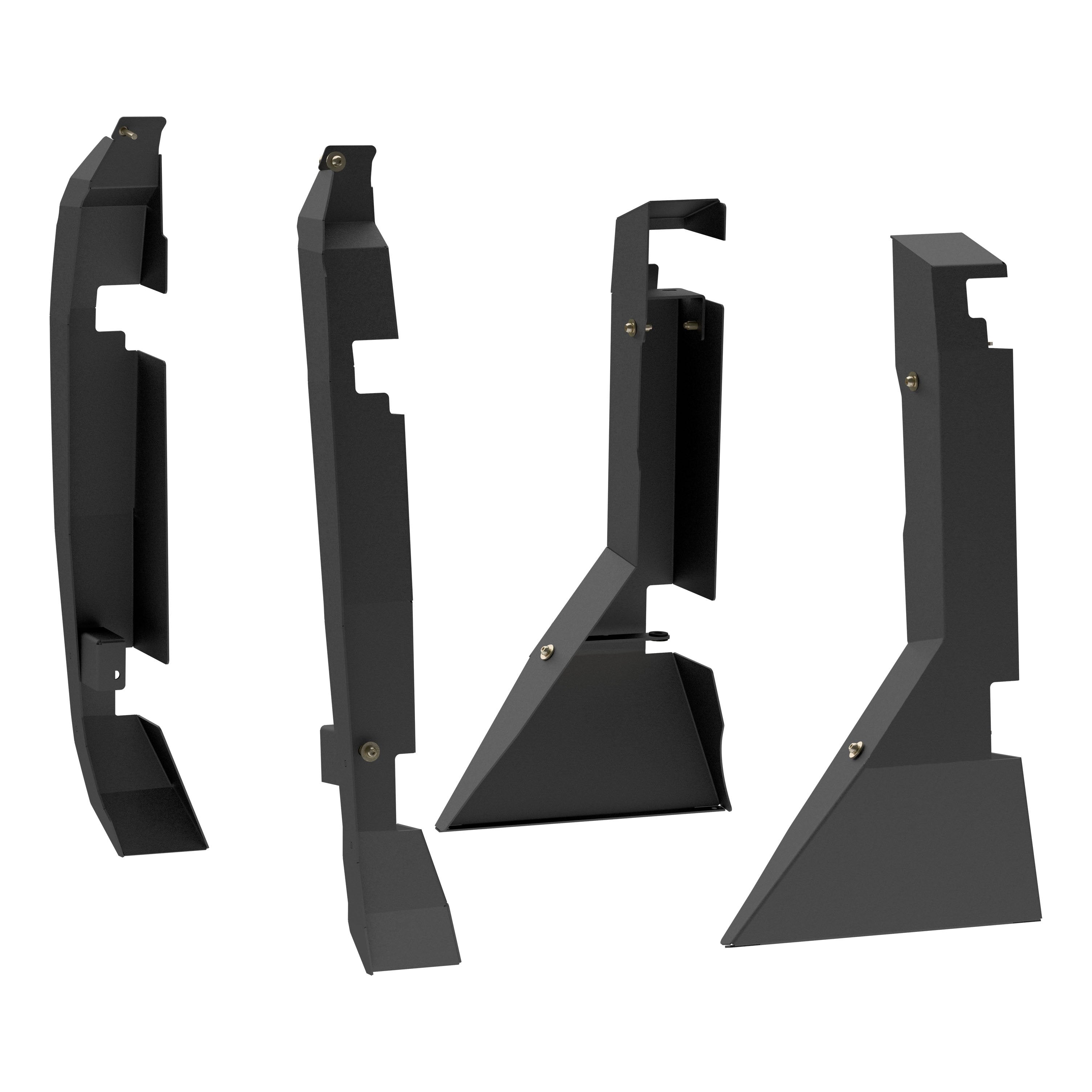 ARIES Door Hinge Covers for ARIES Tube Doors - Ford Bronco 4-Door, 2021-2026 Ford Bronco