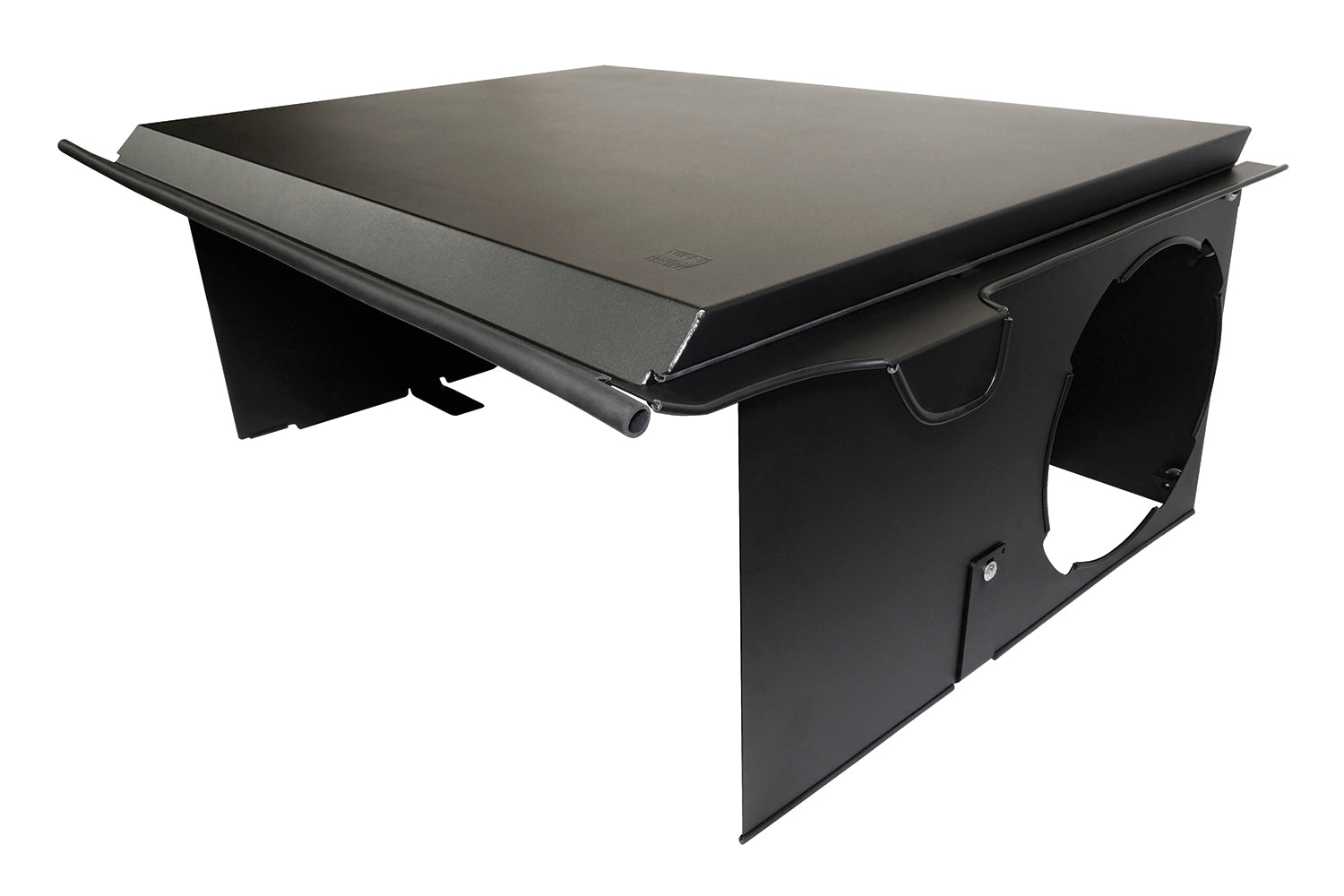 Deluxe Cargo Enclosure - 18-23 Wrangler JL {21-23 Exc. 4XE} 4-Door w/ OEM Subwoofer Black Tuffy Security Products