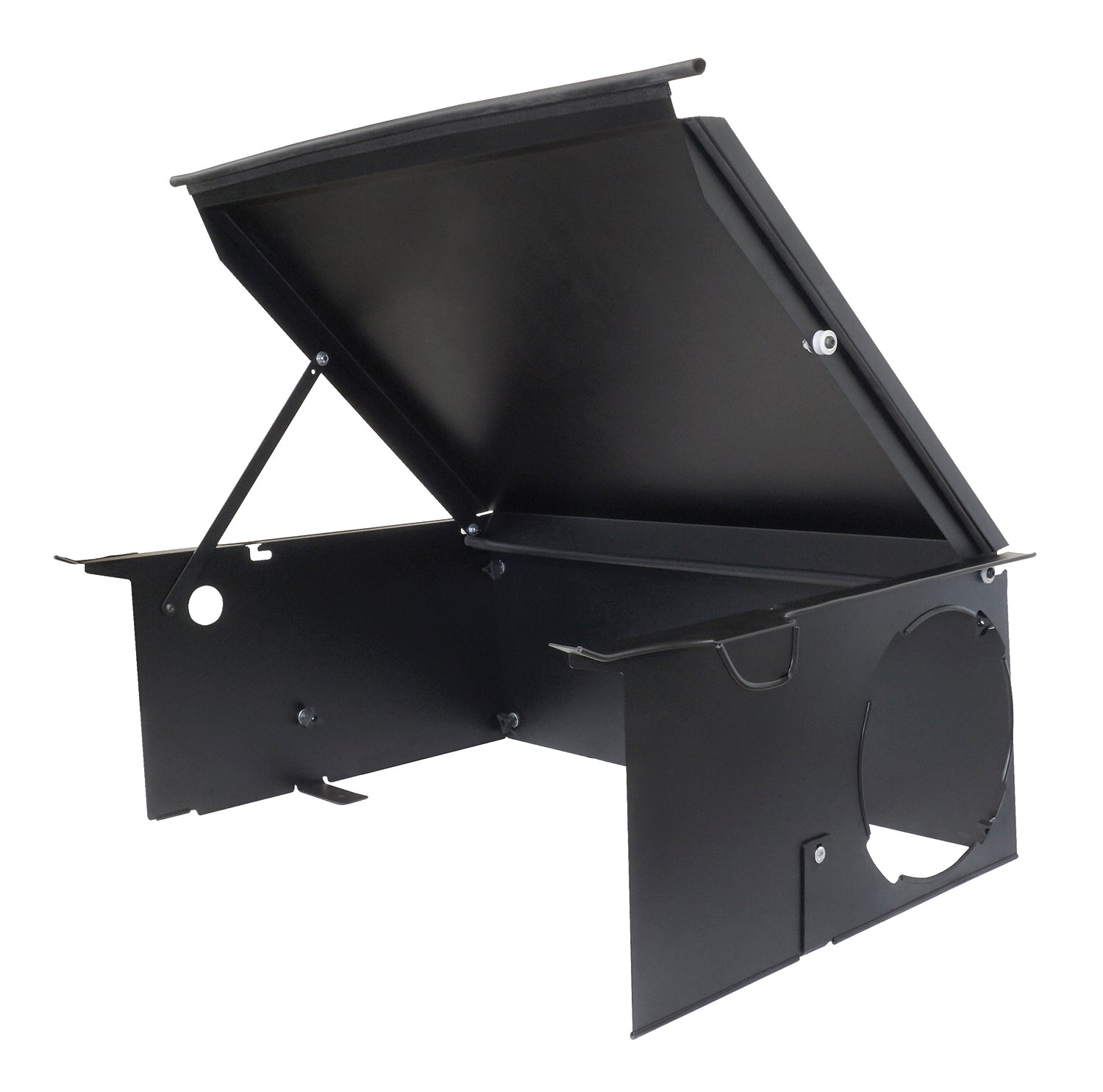 Deluxe Cargo Enclosure - 18-23 Wrangler JL {21-23 Exc. 4XE} 4-Door w/ OEM Subwoofer Black Tuffy Security Products