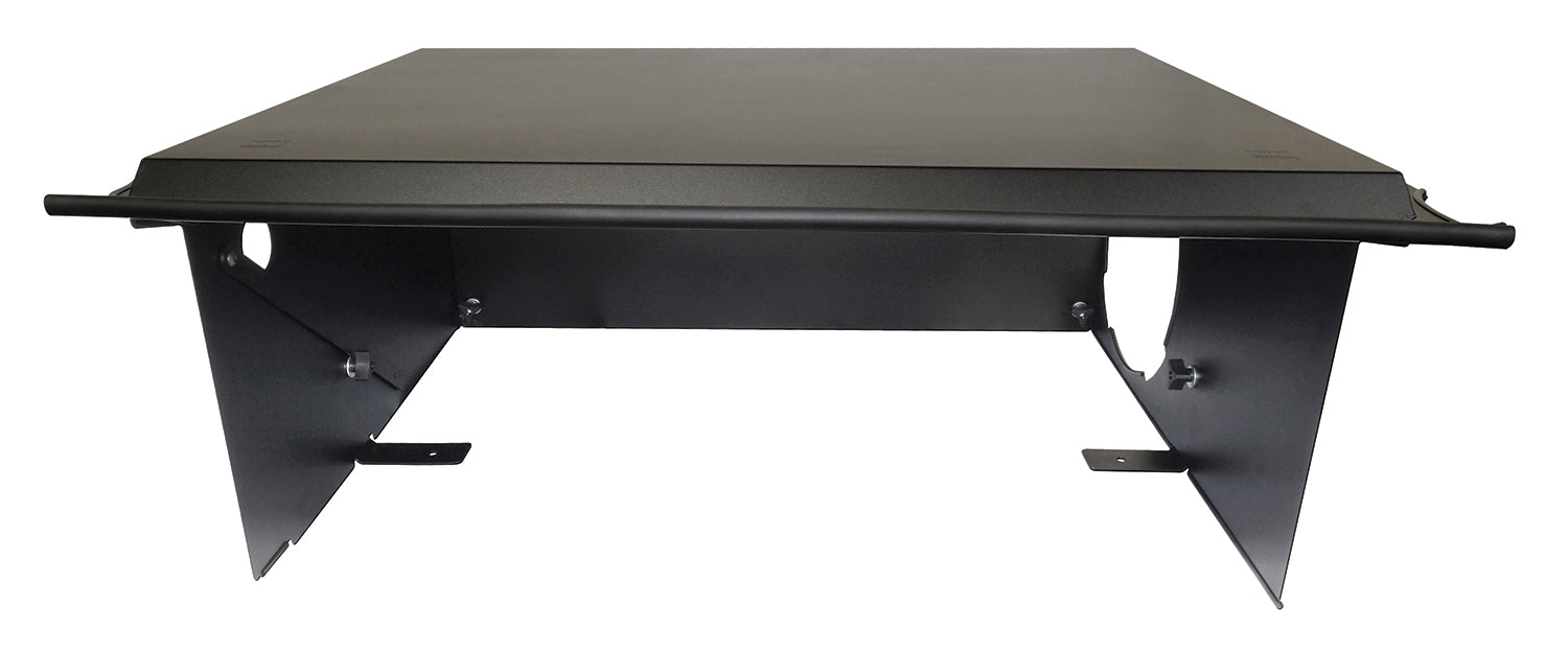 Deluxe Cargo Enclosure - 18-23 Wrangler JL {21-23 Exc. 4XE} 4-Door w/ OEM Subwoofer Black Tuffy Security Products