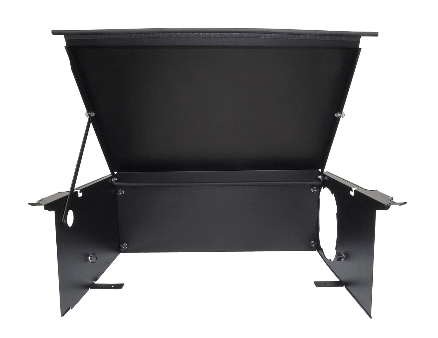 Deluxe Cargo Enclosure - 18-23 Wrangler JL {21-23 Exc. 4XE} 4-Door w/ OEM Subwoofer Black Tuffy Security Products