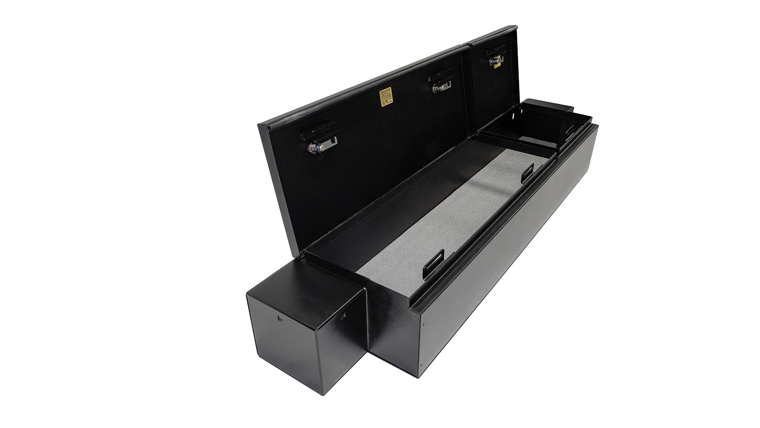 Rear Underseat Lockbox 19-23 Ram 1500 w/ Crew Cab Black Tuffy Security Products