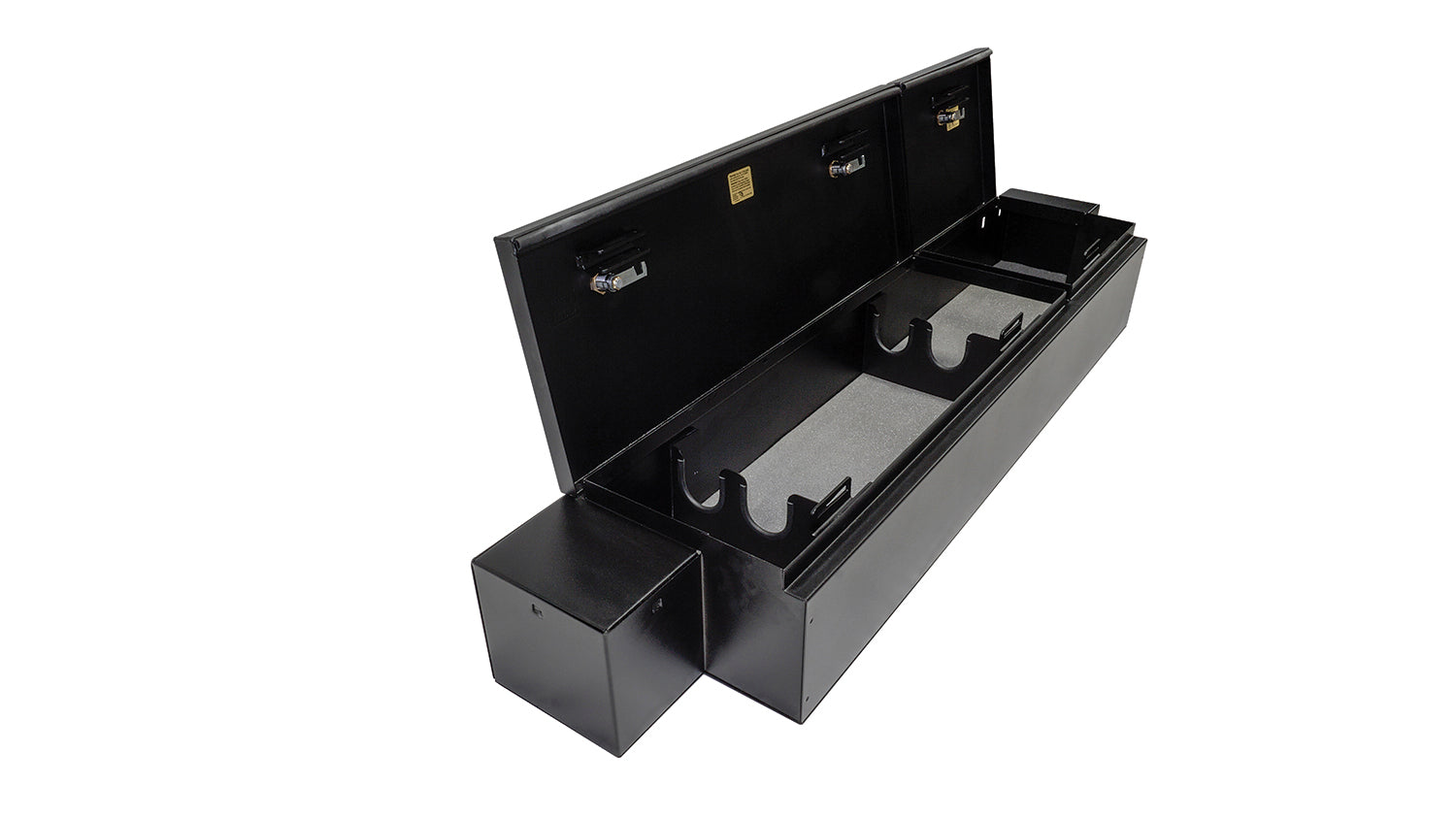 Rear Underseat Lockbox 19-23 Ram 1500 w/ Crew Cab Black Tuffy Security Products