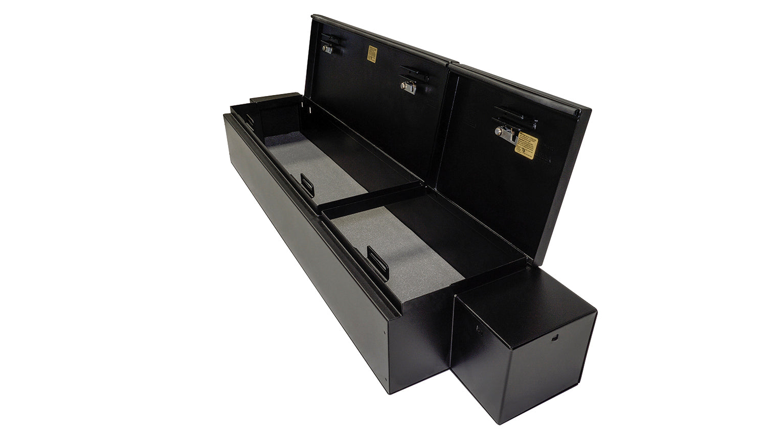 Rear Underseat Lockbox 19-23 Ram 1500 w/ Crew Cab Black Tuffy Security Products