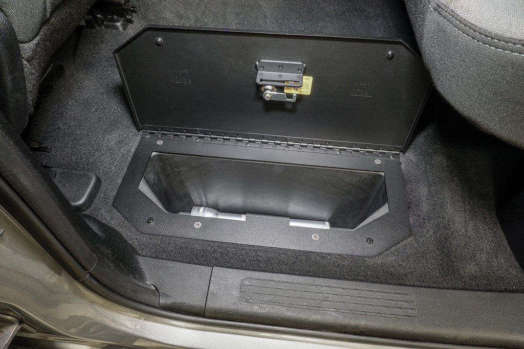 In-Floor Locking Cargo Lid 19-23 1500 Crew Cab {Exc. Classic} Black Tuffy Security Products