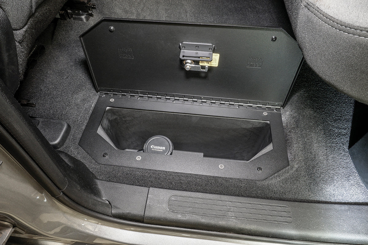 In-Floor Locking Cargo Lid 19-23 1500 Crew Cab {Exc. Classic} Black Tuffy Security Products