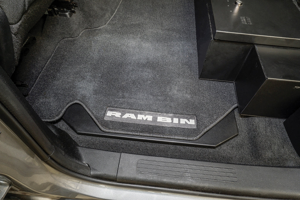 In-Floor Locking Cargo Lid 19-23 1500 Crew Cab {Exc. Classic} Black Tuffy Security Products