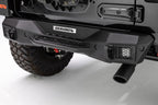 Rockline Rear Stubby Bumper Textured Black 2018-2026 Jeep Wrangler Go Rhino