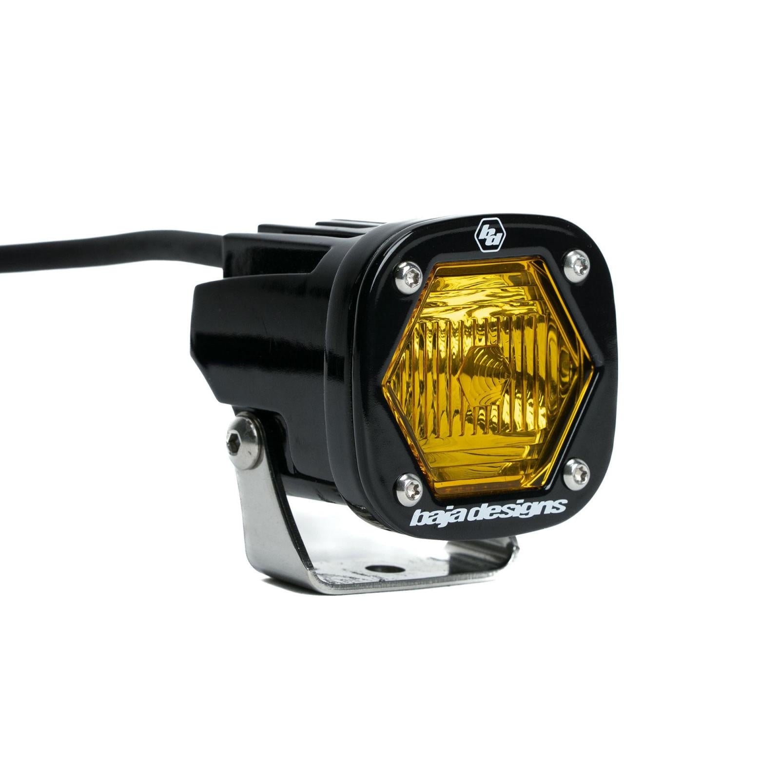S1 with Trail Lens LED Auxiliary Light Pod Baja Amber