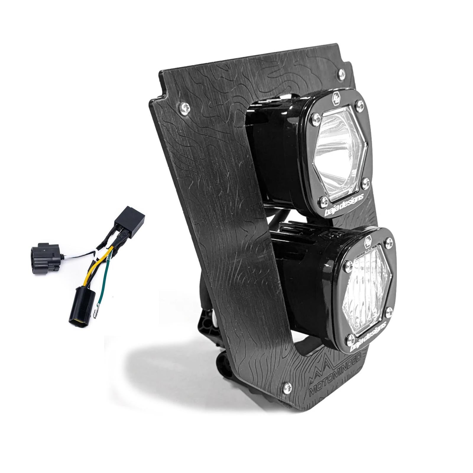 Husqvarna Dual S1 Gemini (D/C) LED Headlight Kit w/ Hi-Low Harness 2024-2025 Husqvarna FE-S