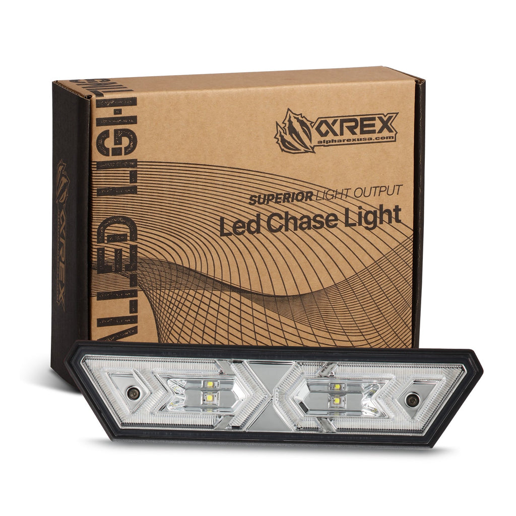 AlphaRex Arrow-X Multi-functional Off-Road Chase Light - Clear - Apollo Off-Road