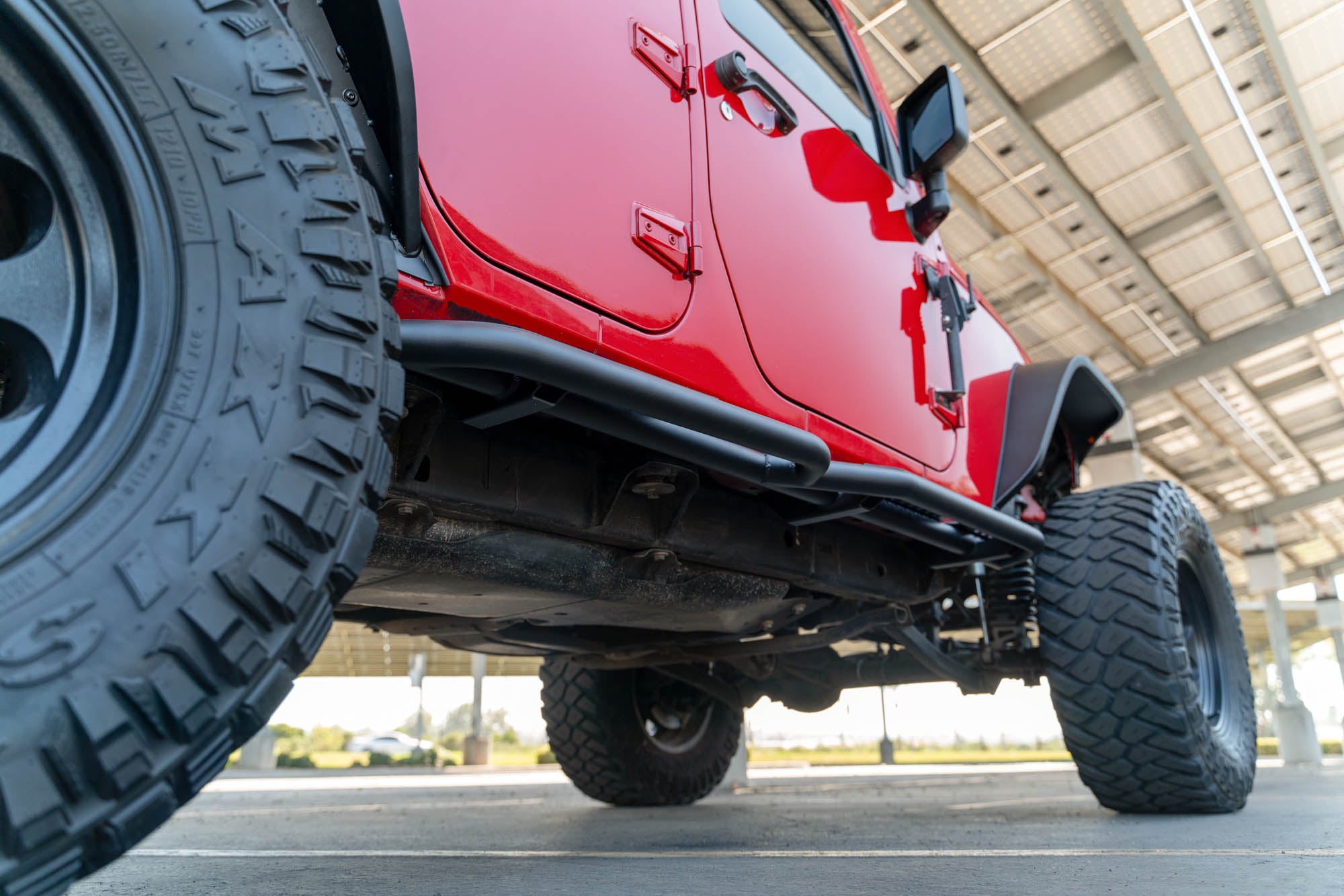 4-Door Jeep Wrangler JK OE Plus Side Steps - Apollo Off-Road