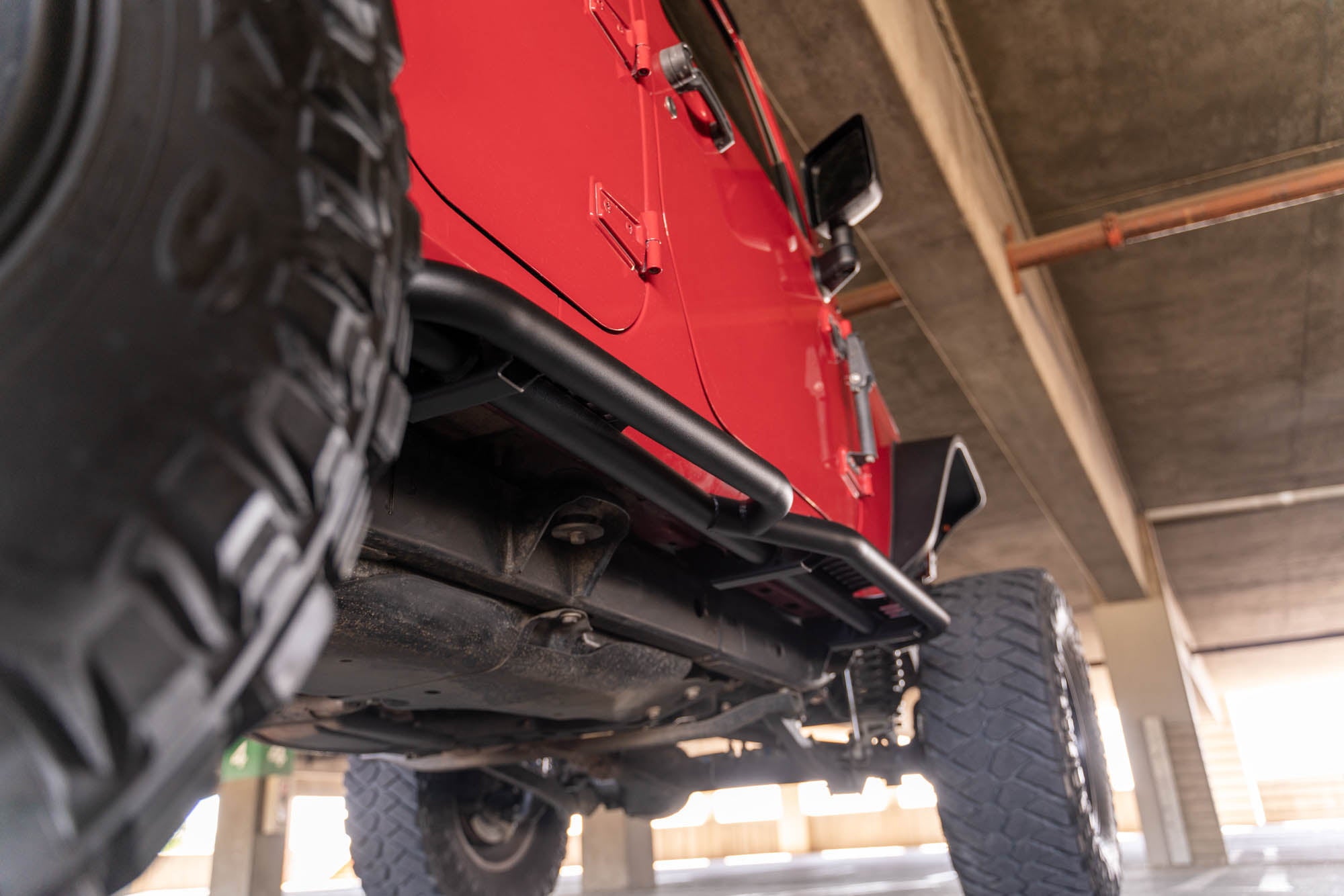 4-Door Jeep Wrangler JK OE Plus Side Steps - Apollo Off-Road