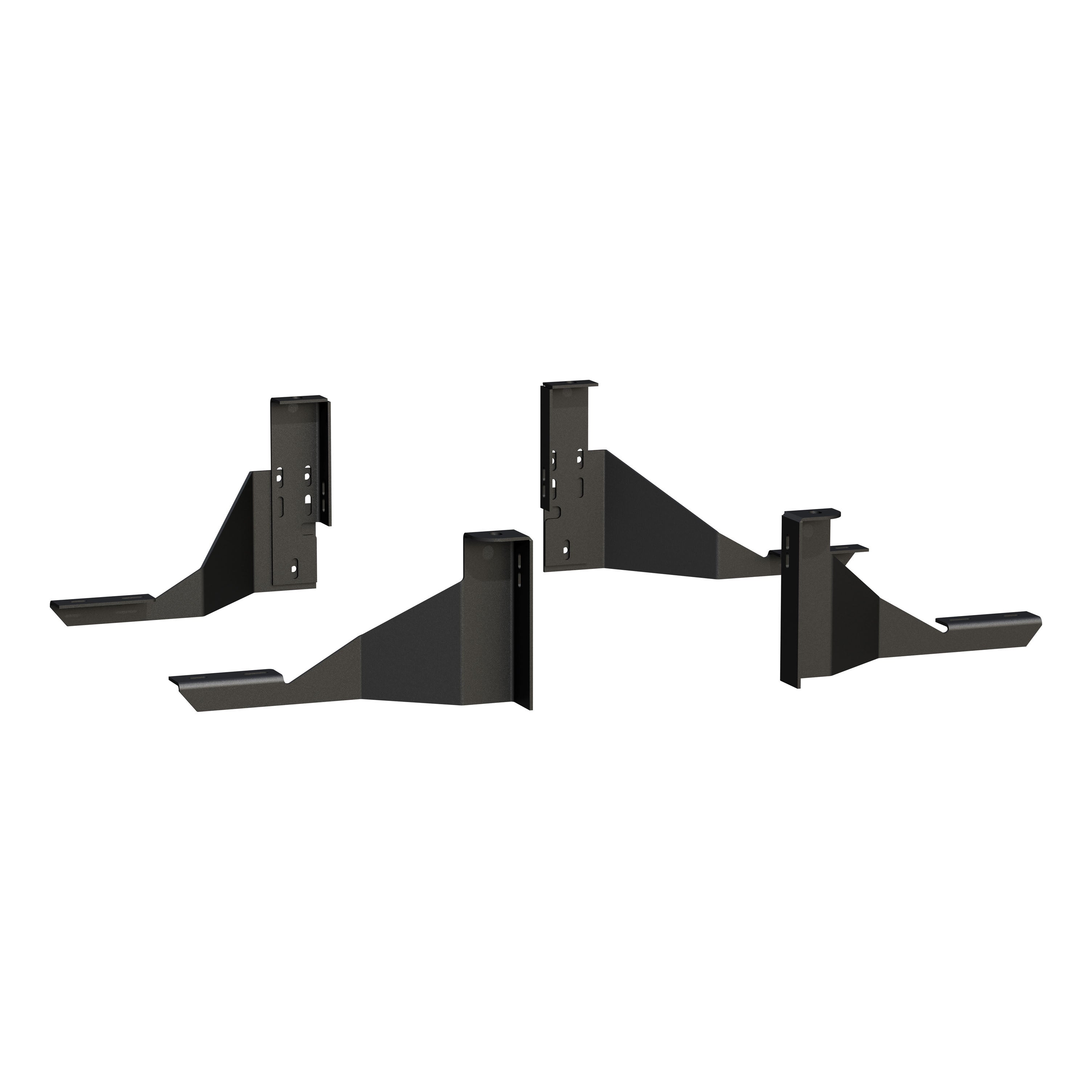 LUVERNE Grip Step Bracket Kit, 2019-2023 Ram 1500, 2019-2026 Ram 2500/3500