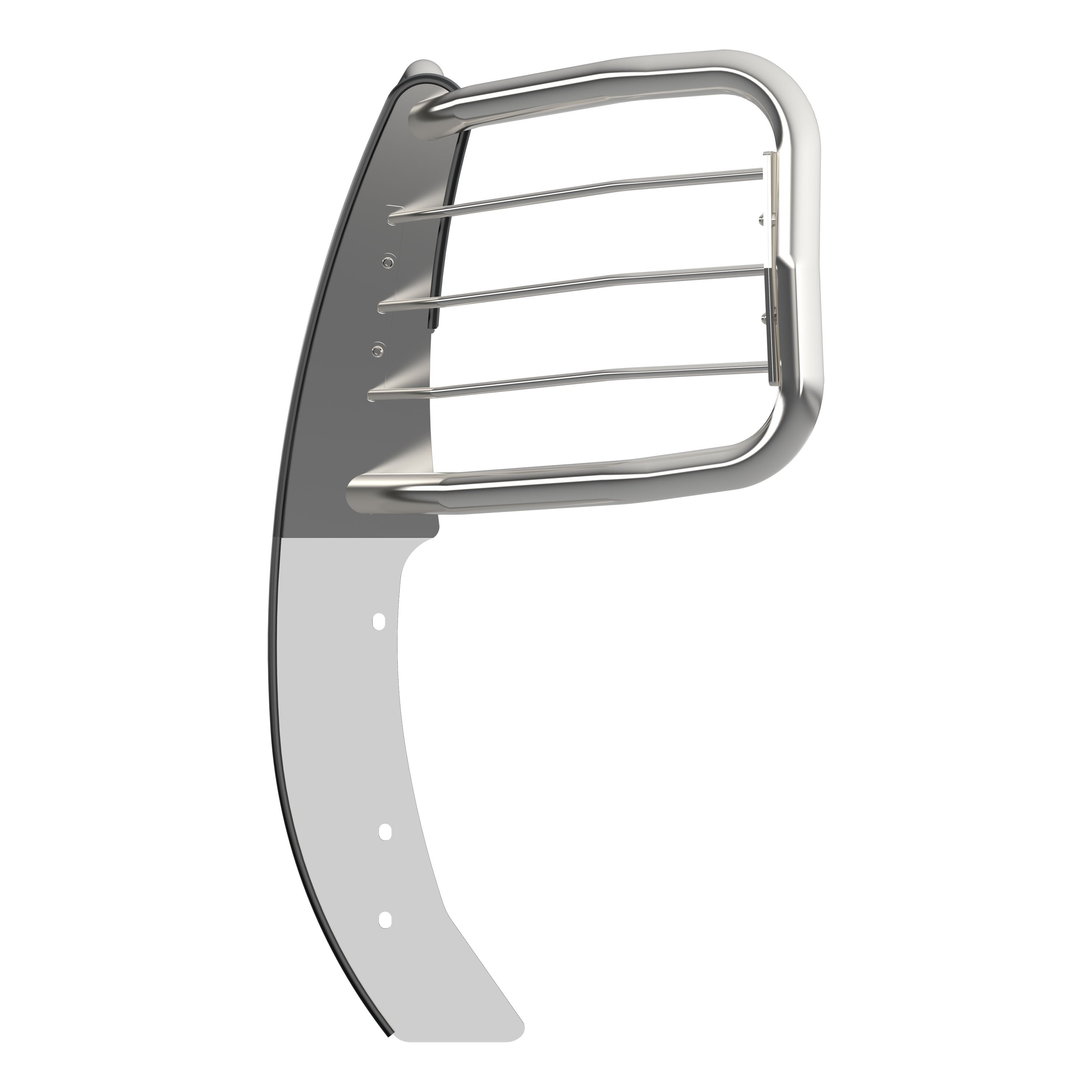 ARIES Polished Stainless Grille Guard, 2019 Chevy Silverado 1500 LD