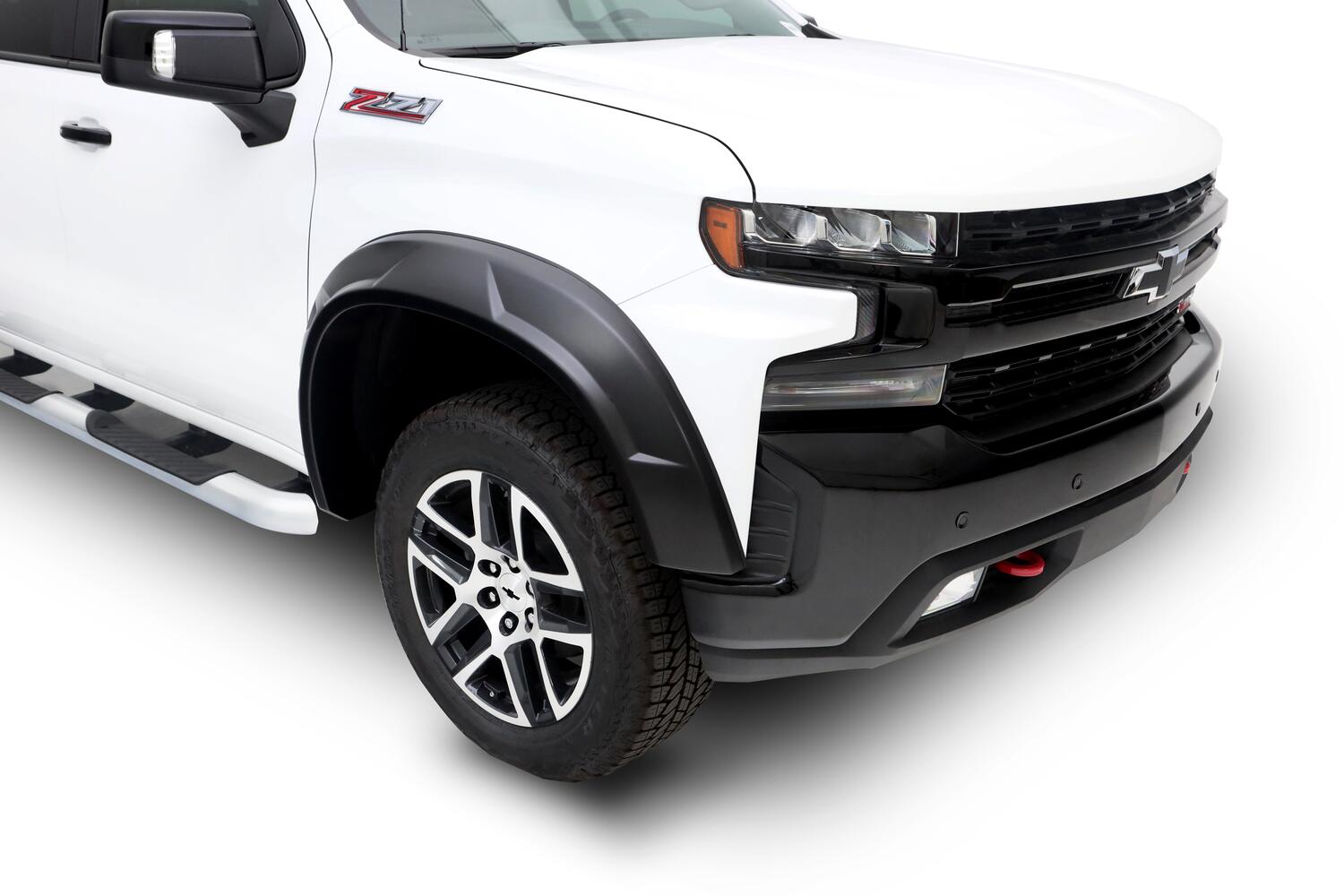Drt Style Fender Flares Front And Rear For 20-26 Chevrolet 2500HD/3500HD Bushwacker