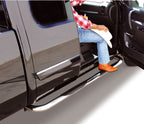 4000 Series SideSteps With Mounting Bracket Kit Chrome 2010-2026 Dodge Ram 2500/3500 Go Rhino
