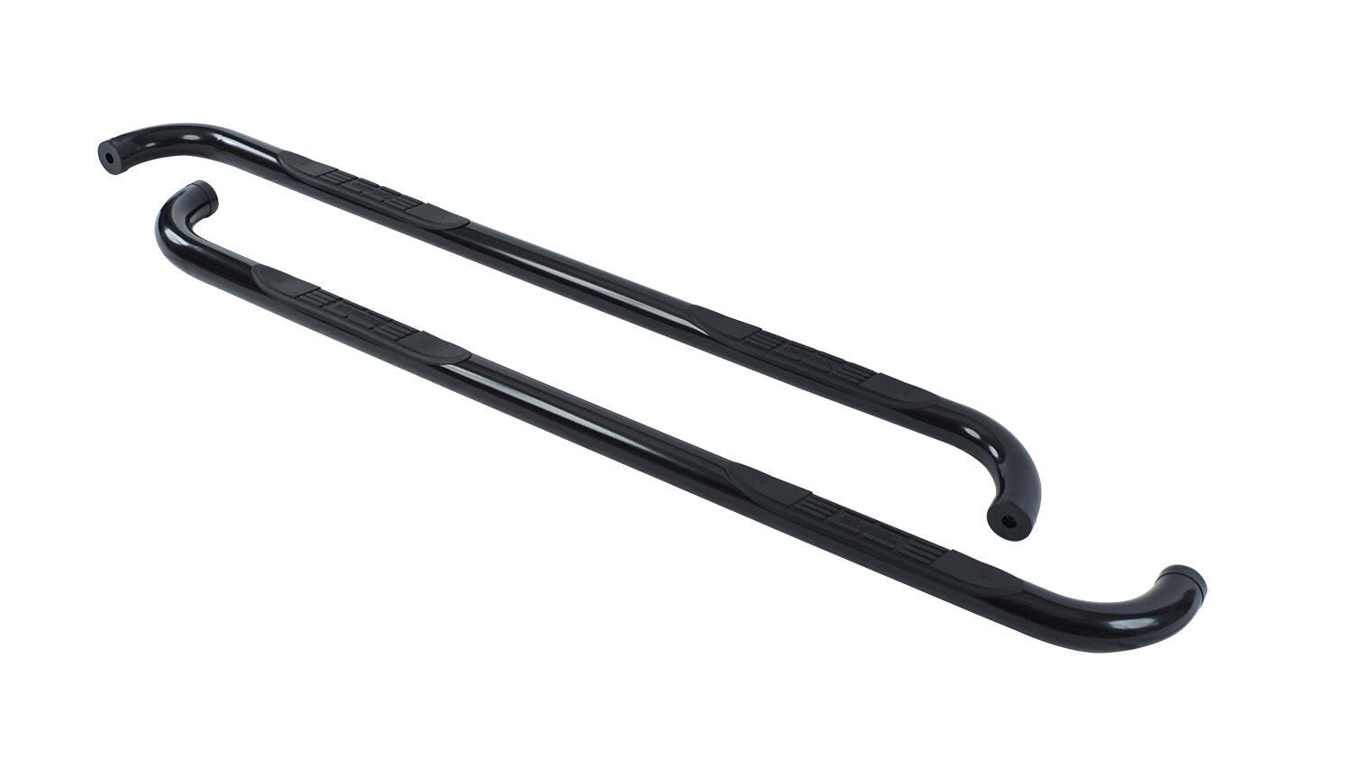 4000 Series SideSteps With Mounting Bracket Kit Powder Coat Black 2010-2026 Dodge Ram 2500/3500 Go Rhino