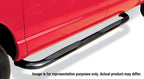 4000 Series SideSteps With Mounting Bracket Kit Powder Coat Black 2010-2026 Dodge Ram 2500/3500 Go Rhino