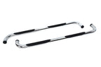 4000 Series Side Steps With Mounting Bracket Kit Chrome 2021-2025 Ford Bronco Go Rhino