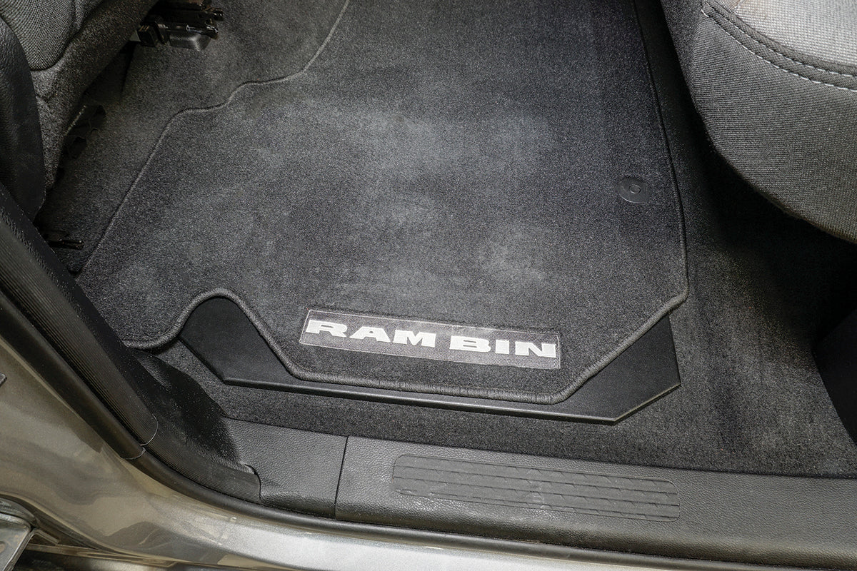 Locking Storage Lids In-Floor 19-25 RAM 1500 Crew Cab (Exc. Classic) Pair Tuffy Security