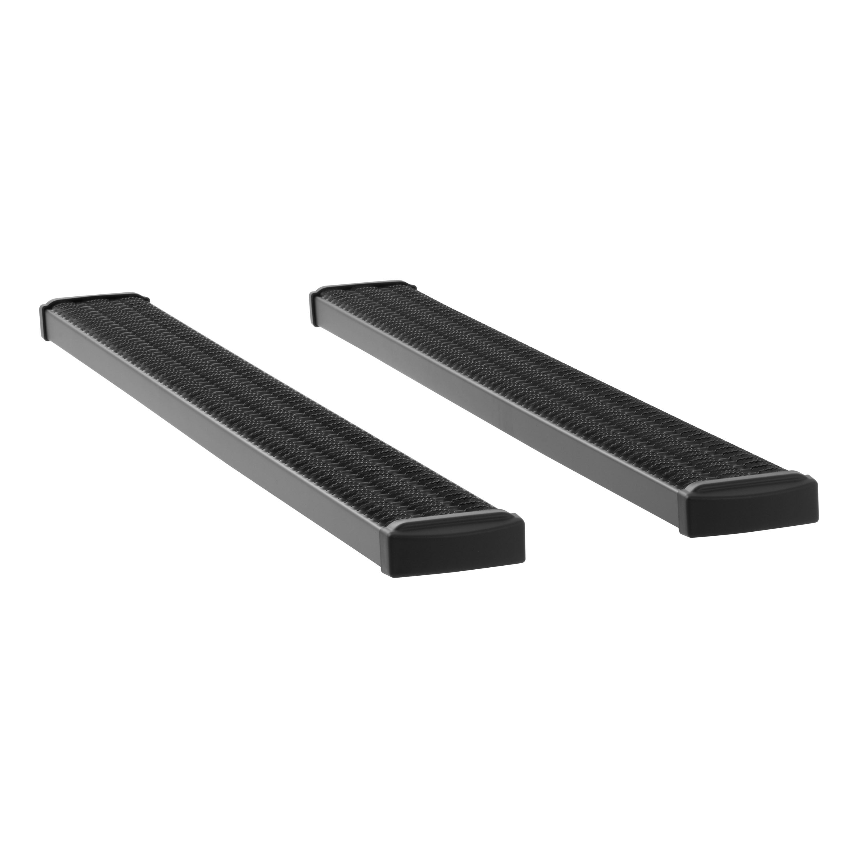 LUVERNE Grip Step 7" x 78" Black Aluminum Running Boards, 2007-2021 Toyota Tundra