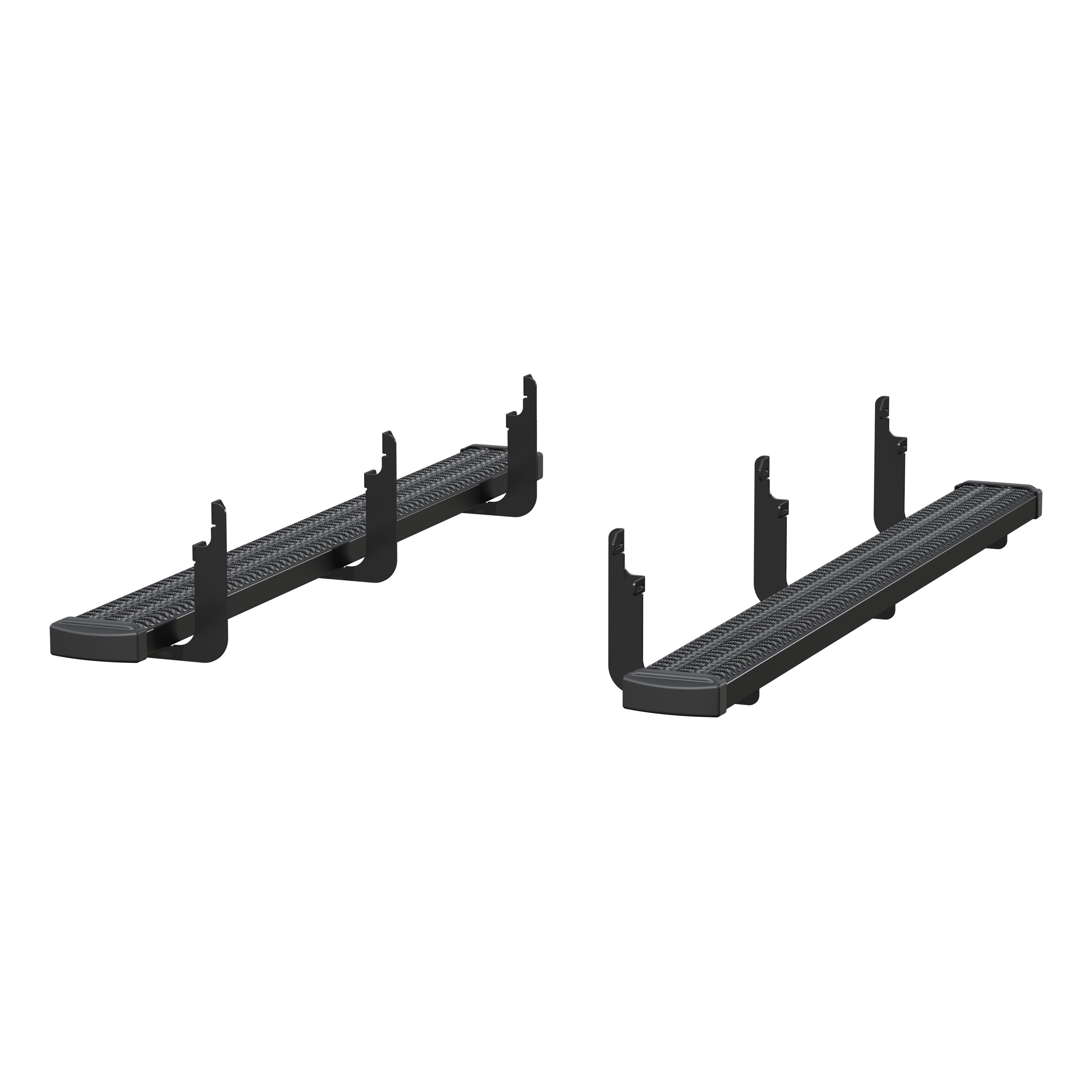 LUVERNE Grip Step 7" x 78" Black Aluminum Running Boards, 2020-2026 Ford F-250/F-350/F-450 Super Duty