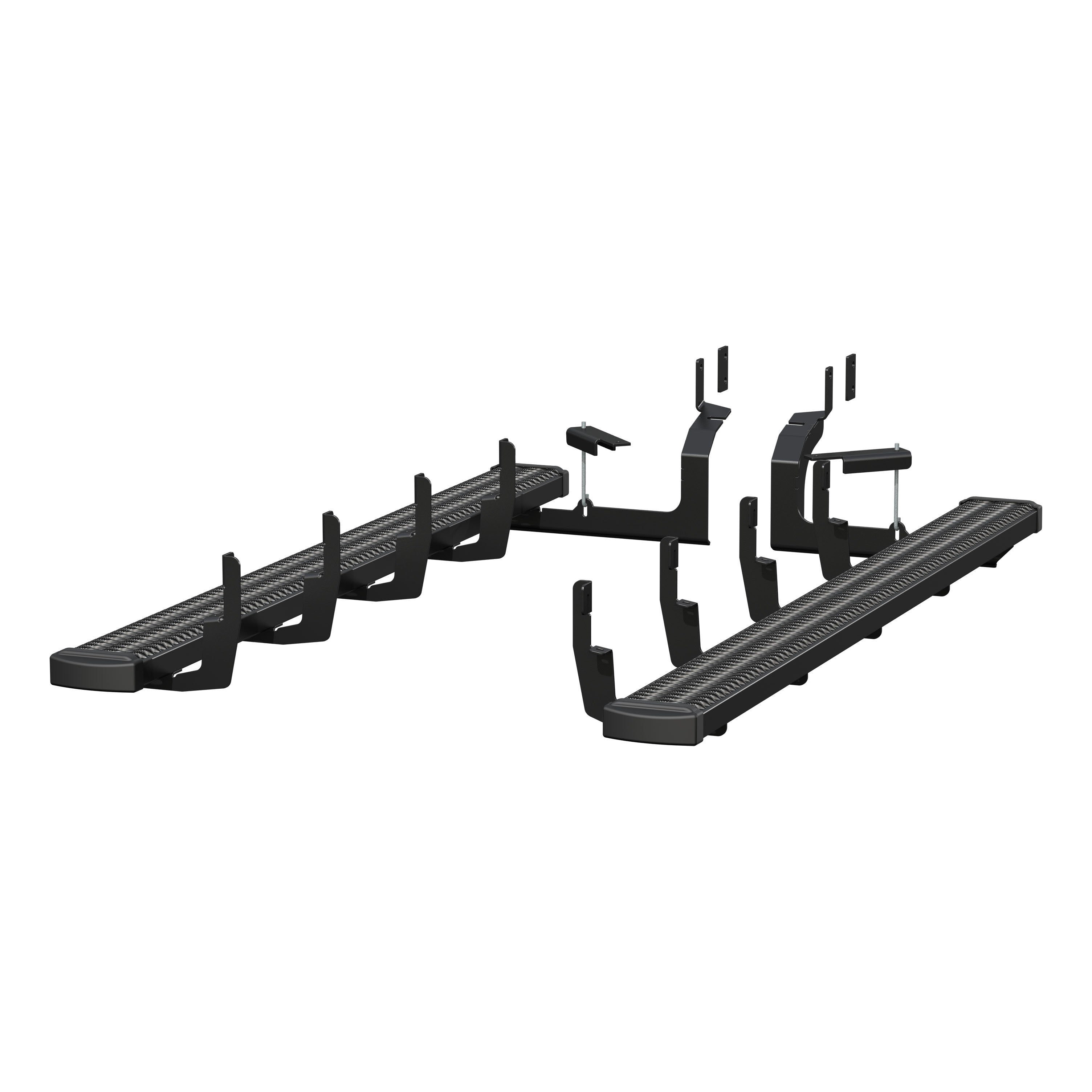LUVERNE Grip Step 7" x 88" Aluminum W2W Running Boards, 2020-2026 Chevy/GMC Silverado/Sierra 2500HD, 2020-2026 Chevy/GMC Silverado/Sierra 3500HD