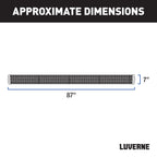 LUVERNE Grip Step 88" Running Boards, 2022-2025 Ford F-150 Lightning