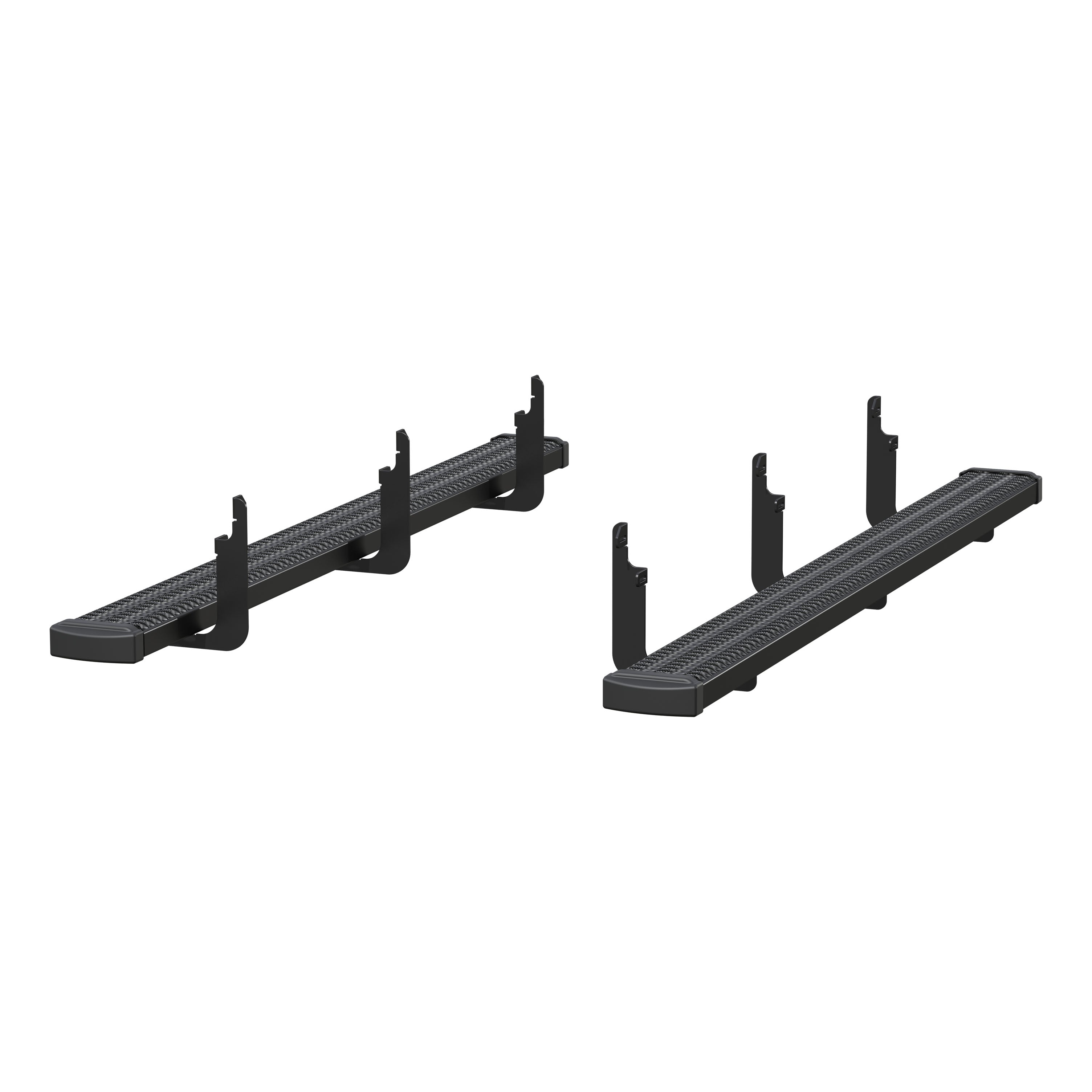 LUVERNE Grip Step 7" x 88" Black Aluminum Running Boards, 2020-2026 Ford F-250/F-350/F-450 Super Duty