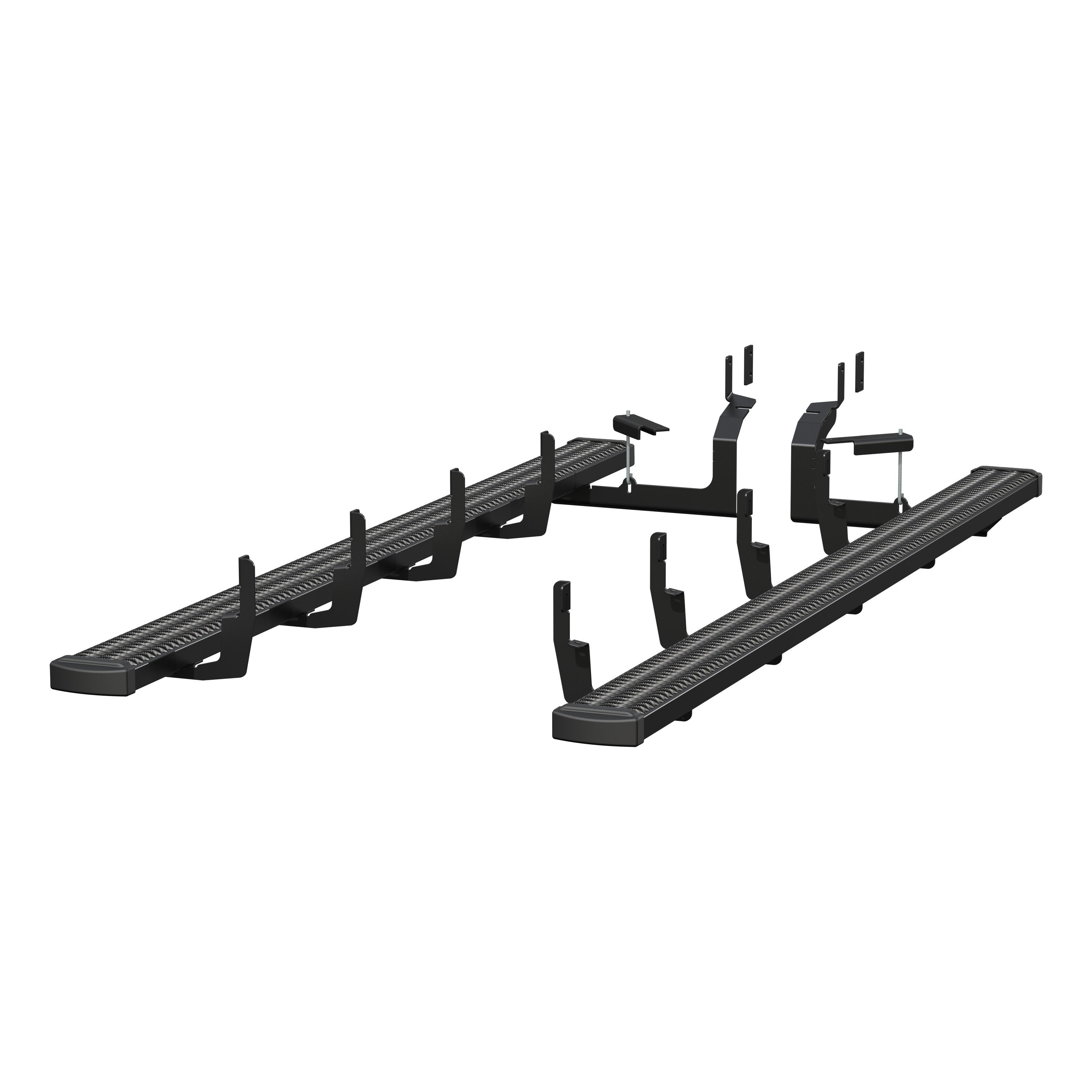 LUVERNE Grip Step 7" x 114" Aluminum W2W Running Boards, 2020-2026 Chevy/GMC Silverado/Sierra 2500HD, 2020-2026 Chevy/GMC Silverado/Sierra 3500HD