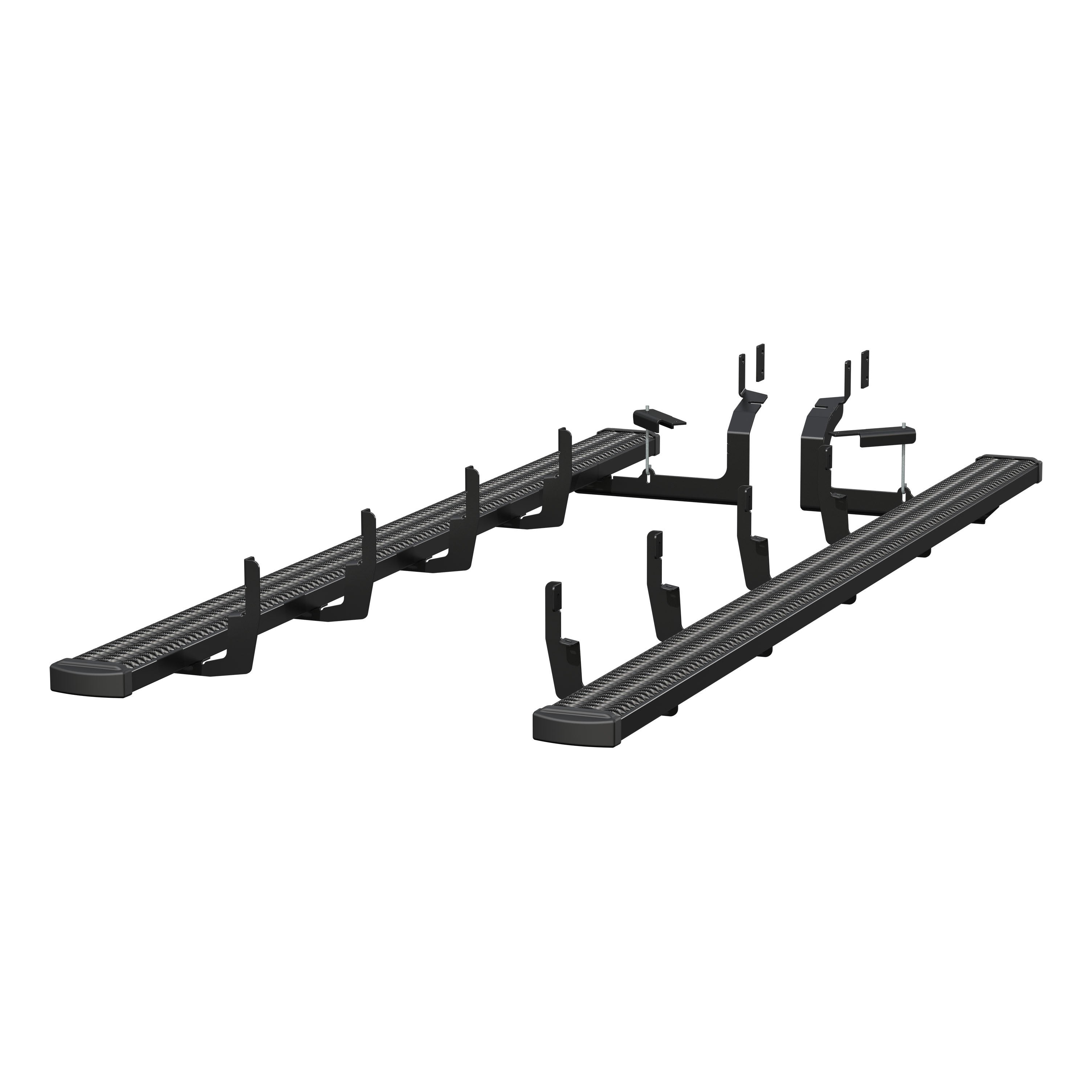 LUVERNE Grip Step 7" x 125" Aluminum W2W Running Boards, 2020-2026 Chevy/GMC Silverado/Sierra 2500HD, 2020-2026 Chevy/GMC Silverado/Sierra 3500HD