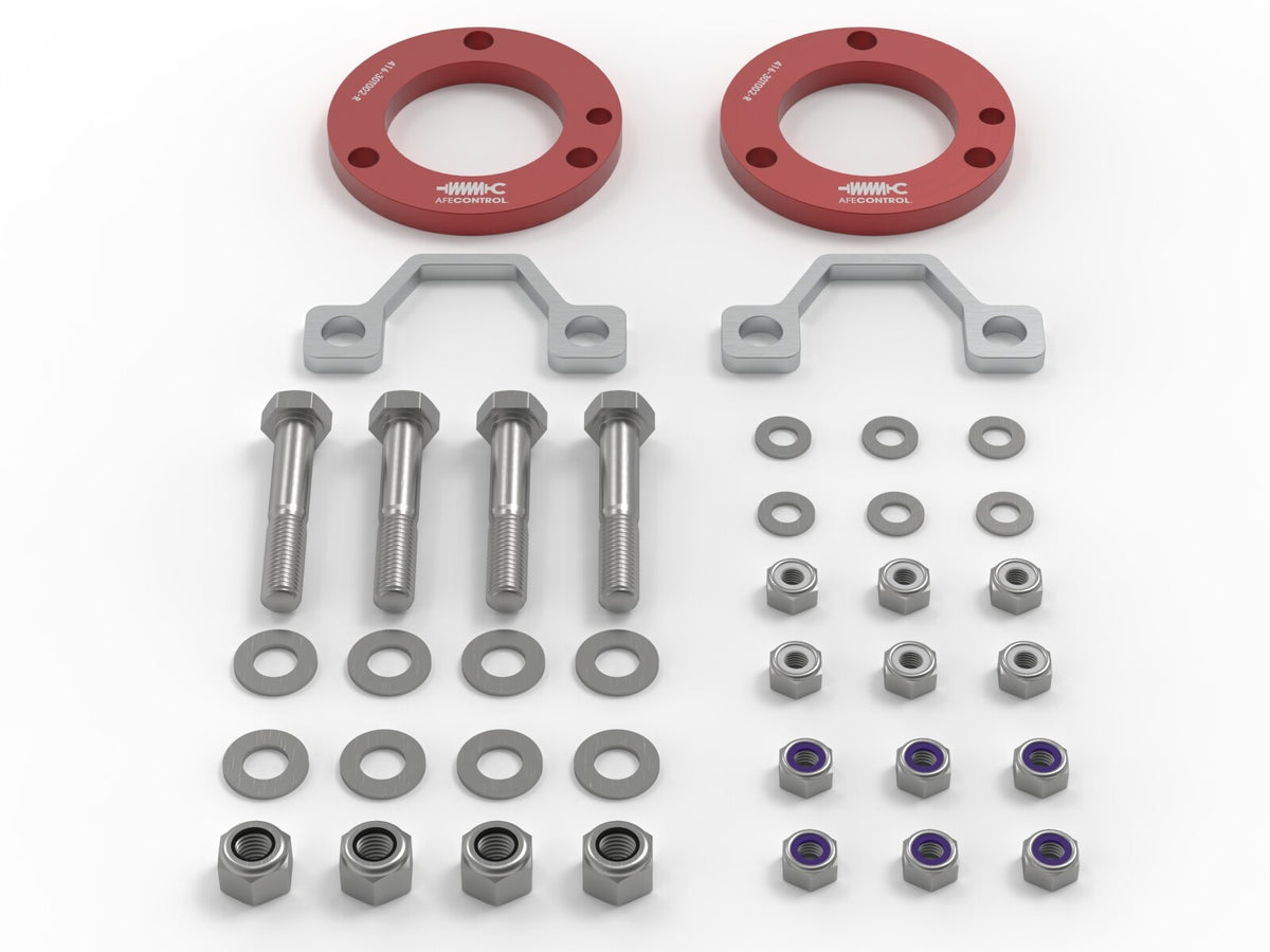aFe Control 1.25 Inch Leveling Kit Red Ford Bronco 21-26 V6-2.7L Twin Turbo