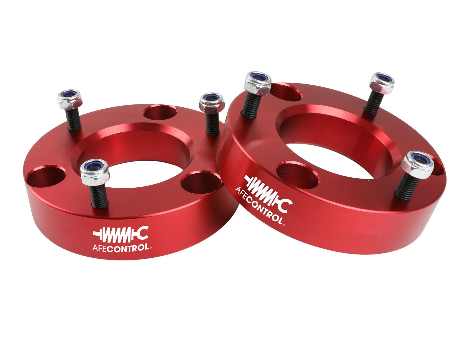 aFe Control 2.0 Inch Leveling Kit Red Chevrolet/GMC 1500 07-26
