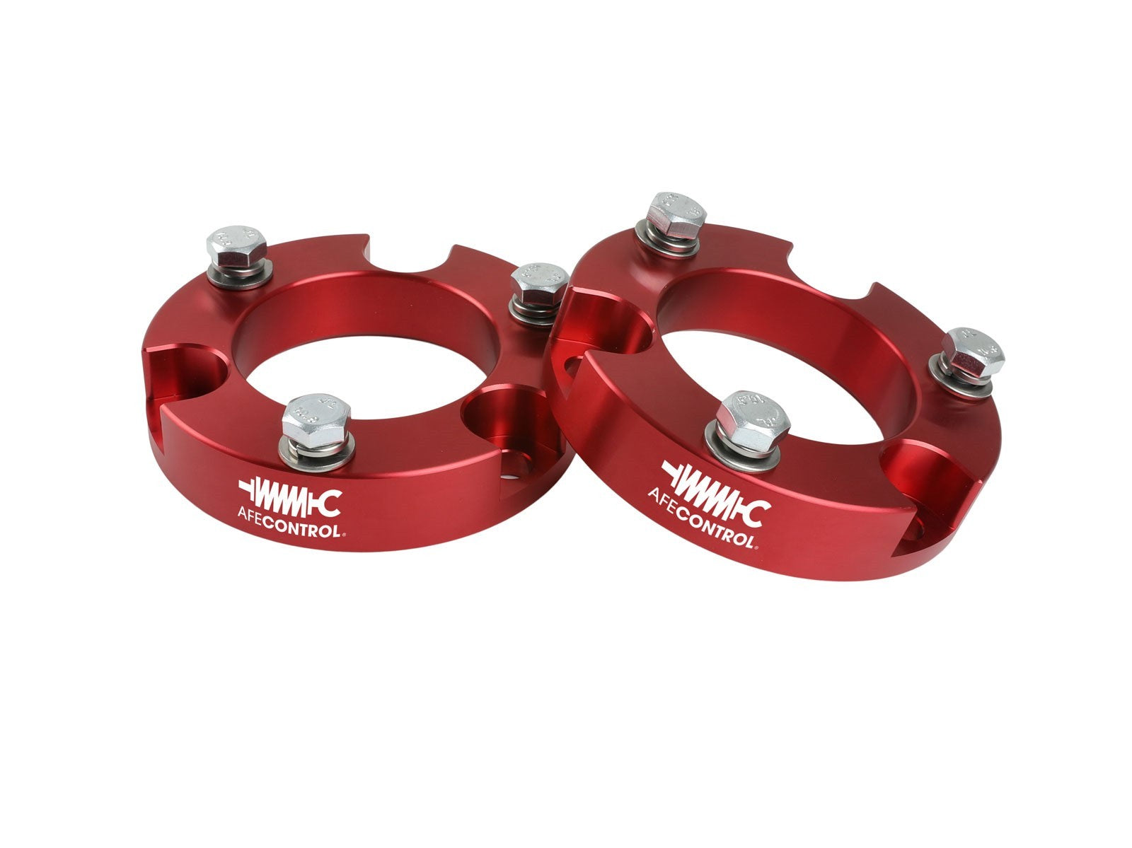 aFe Control 2.0 Inch Leveling Kit Red Toyota 4Runner 03-09/Fj Cruiser/Tacoma 05-23