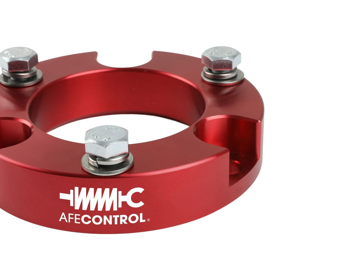 aFe Control 2.0 Inch Leveling Kit Red Toyota 4Runner 03-09/Fj Cruiser/Tacoma 05-23