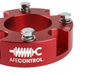 aFe Control 1.875 Inch Leveling Kit Red Toyota Tundra 22-26 V6-3.4L Twin Turbo