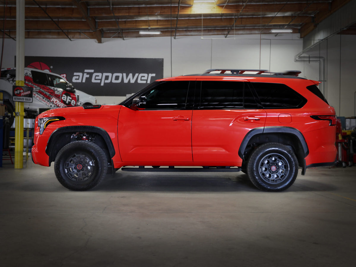 aFe Control 2.5 Inch Front and 1 Inch Rear Lift Kit Toyota Tundra/Sequoia Trd Pro 22-26