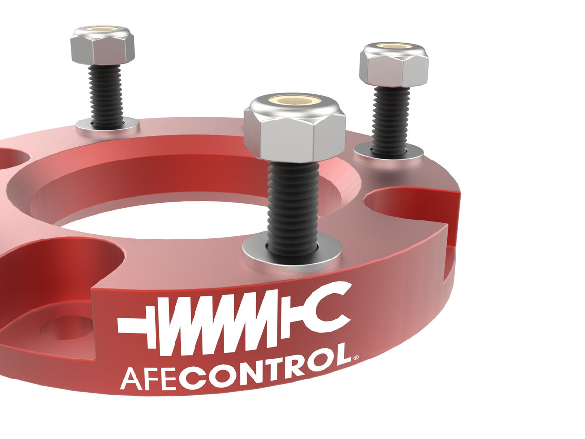 aFe Control 1.5 Inch Leveling Kit Red Toyota Tacoma 24-26 4WD