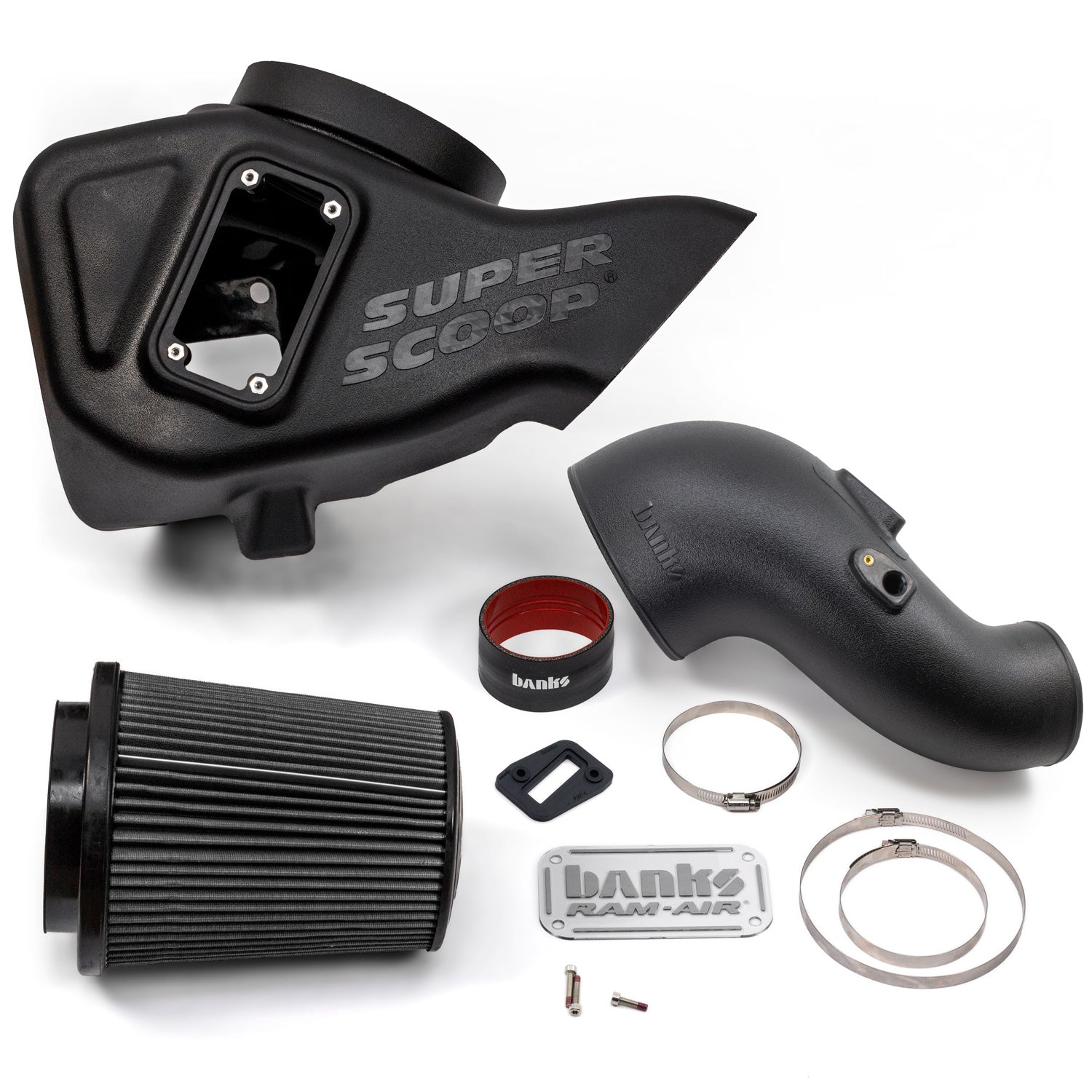 Ram-Air Intake for 19-24 Ram 2500/3500 6.7L Cummins Dry Filter Banks Power