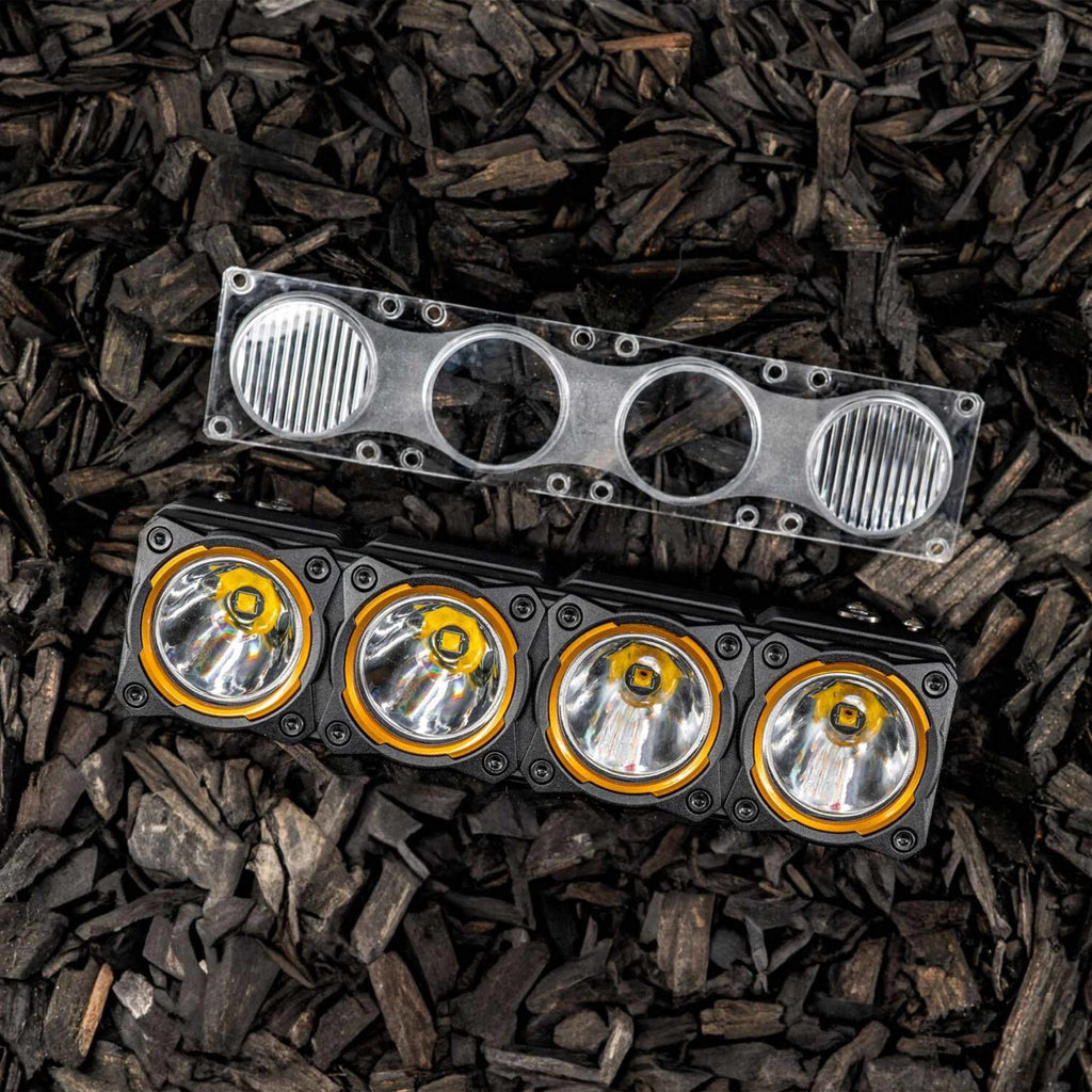 LED Light Bar Lens Flex Era Bar Spot Clear KC HiLiTES