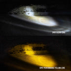 LED Light Bar Lens Flex Era Bar Spot Yellow KC HiLiTES